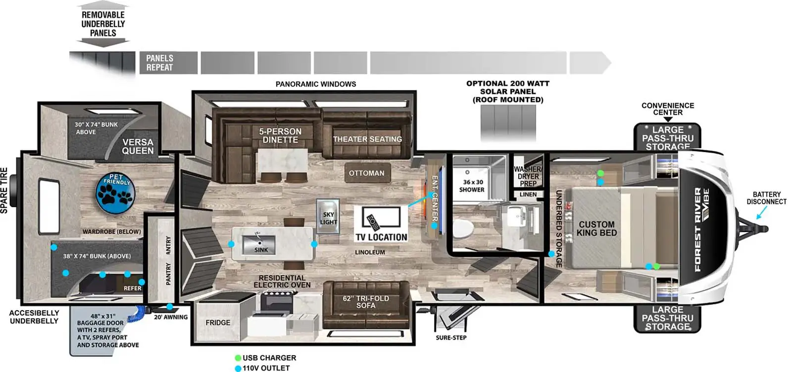 3400BH Floorplan Image